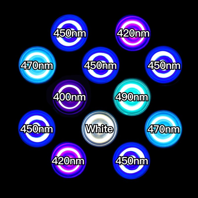 画像2: 【最新仕様】40,000K フルスペクトル 24W型 超高輝度特殊デュアルチップLED搭載ランプ Lighting Master 24DCII【UVネオン】青みの強い色合いでサンゴを美しく輝かせる (2)