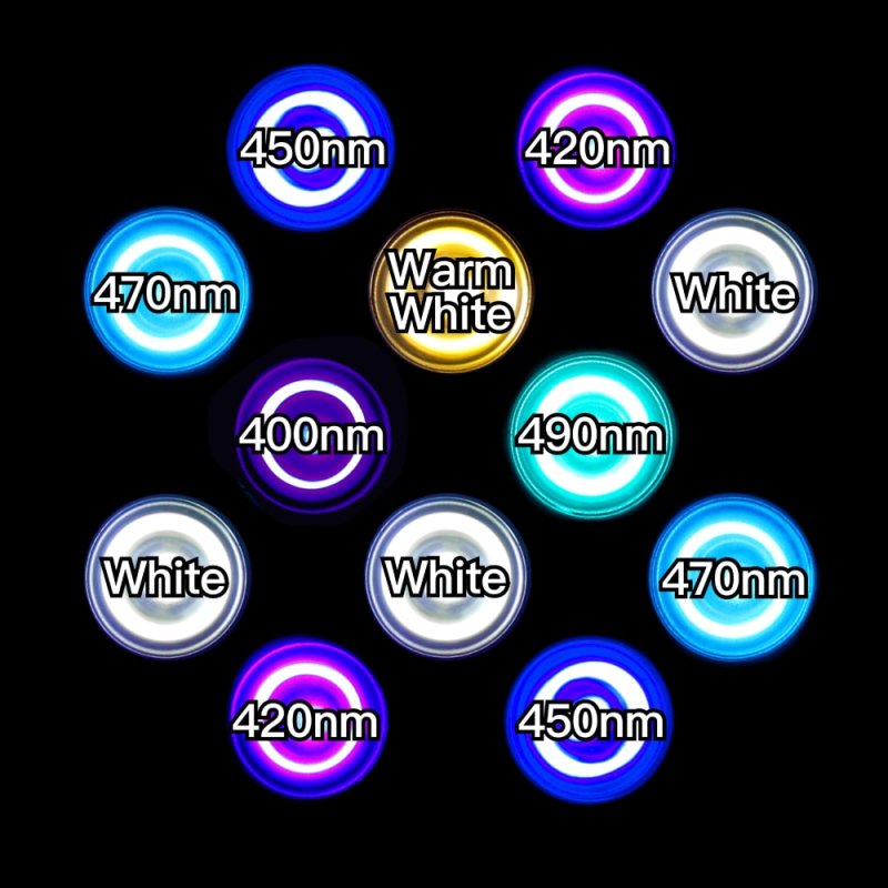 画像2: 【最新仕様】17,000K フルスペクトル 24W型 超高輝度特殊デュアルチップLED搭載ランプ Lighting Master 24DCII【UVリーフ】浅場のミドリイシ専用モデル (2)