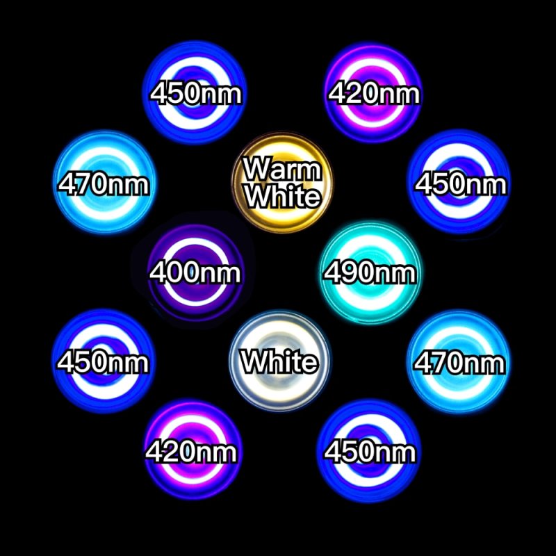 画像2: 【最新仕様】30,000K フルスペクトル 24W型 超高輝度特殊デュアルチップLED搭載ランプ Lighting Master 24DCII【UVコーラル】少し青みの強い色合いでサンゴ飼育の決定版 (2)