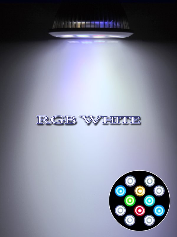 画像3: 【最新仕様】RGB系フルスペクトル 24W型 超高輝度特殊デュアルチップLED搭載ランプ Lighting Master 24DCII【RGBホワイト】観葉植物・多肉植物・淡水魚・水草・アクアリウム用 (3)